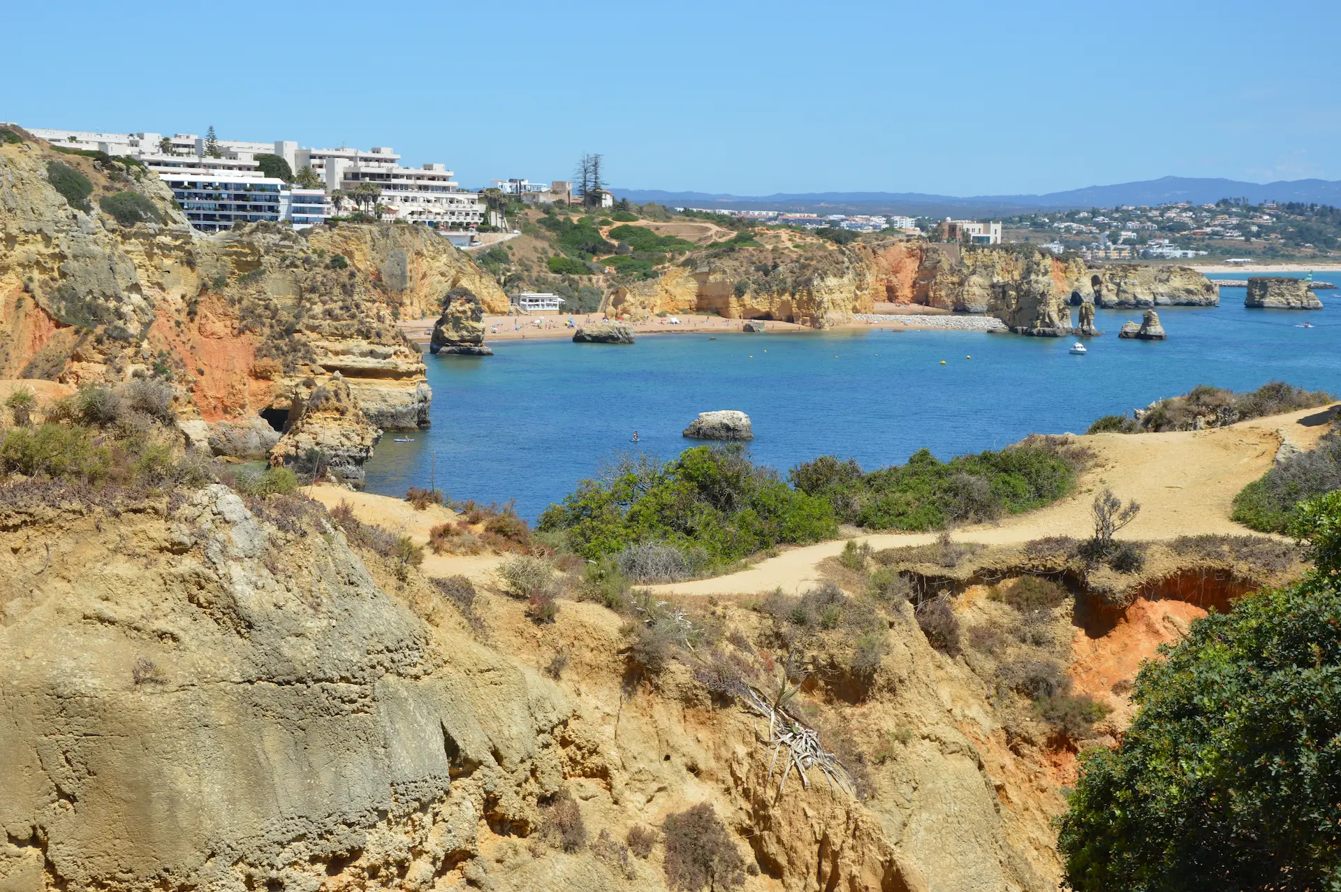 Wybrzeże Algarve w Portugalii